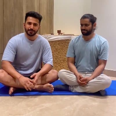 Santul, who practises with Yogic Company
